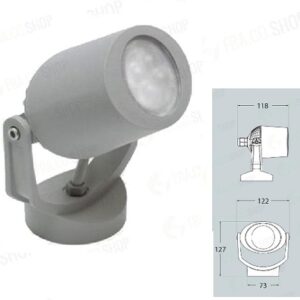Minitommy Faretto SPOT GU10 3,5w Natura Grigio